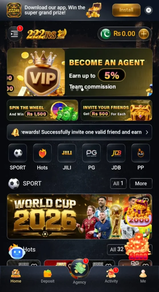 222RS Game Apksall.com.pk