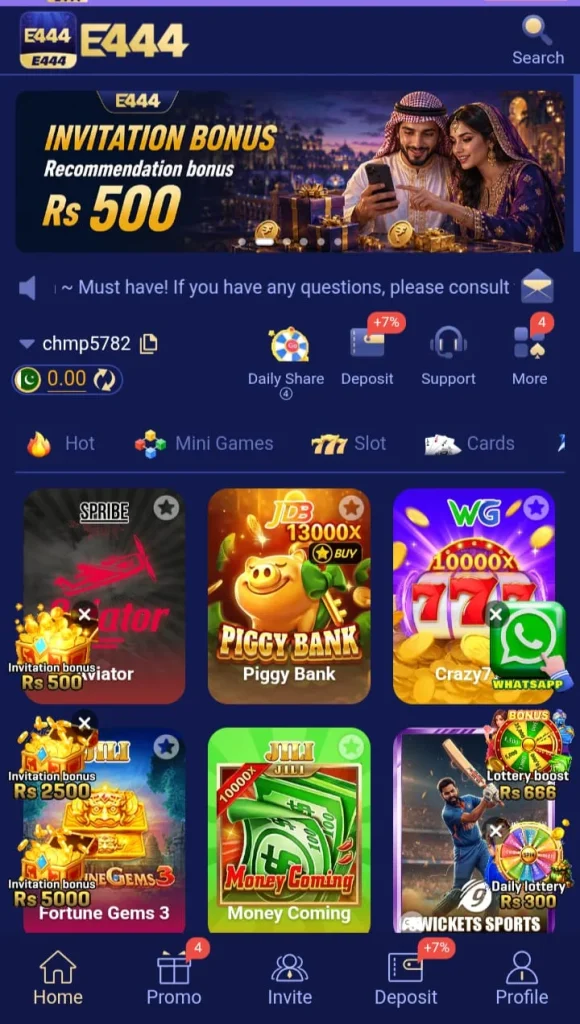 E444 Game